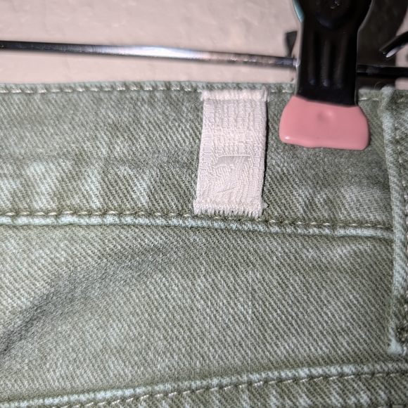 Green-tinted 7 For All Mankind Jeans 0122 - Picture 7 of 9